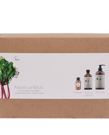 Naturfarm Vegan Gaveæske Ansigts- Og Kropsolie Bodylotion Og Shampoo