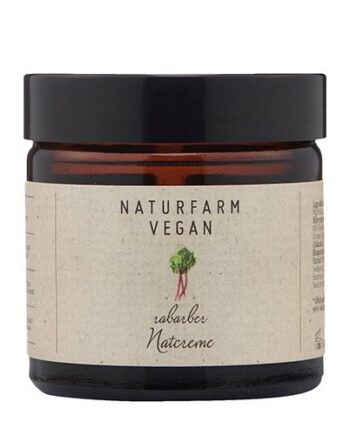 Naturfarm Vegan Natcreme Rabarber  60 Ml