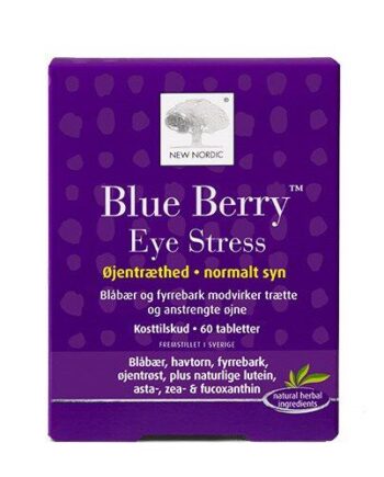 New Nordic Blue Berry Eye Stress  60tab