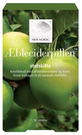 New Nordic æbleciderpillen 30tab