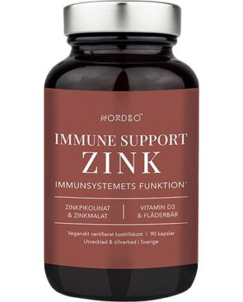 Nordbo Immune Support Zink 90 Kapsler