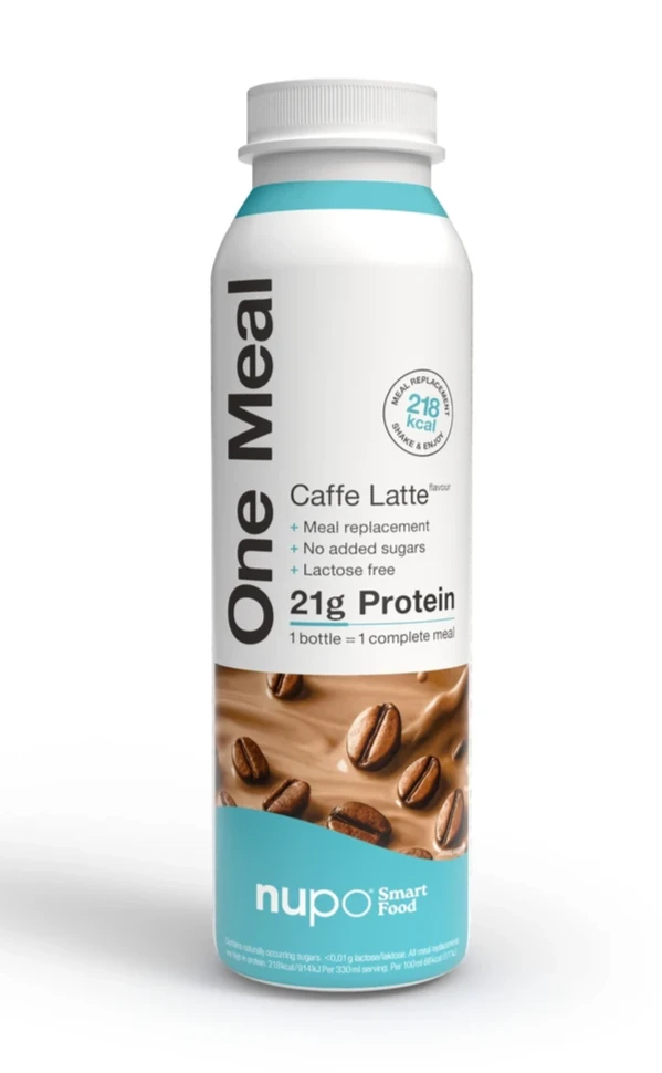 Nupo One Meal Prime Shake Caffe Latte Happiness 330ml