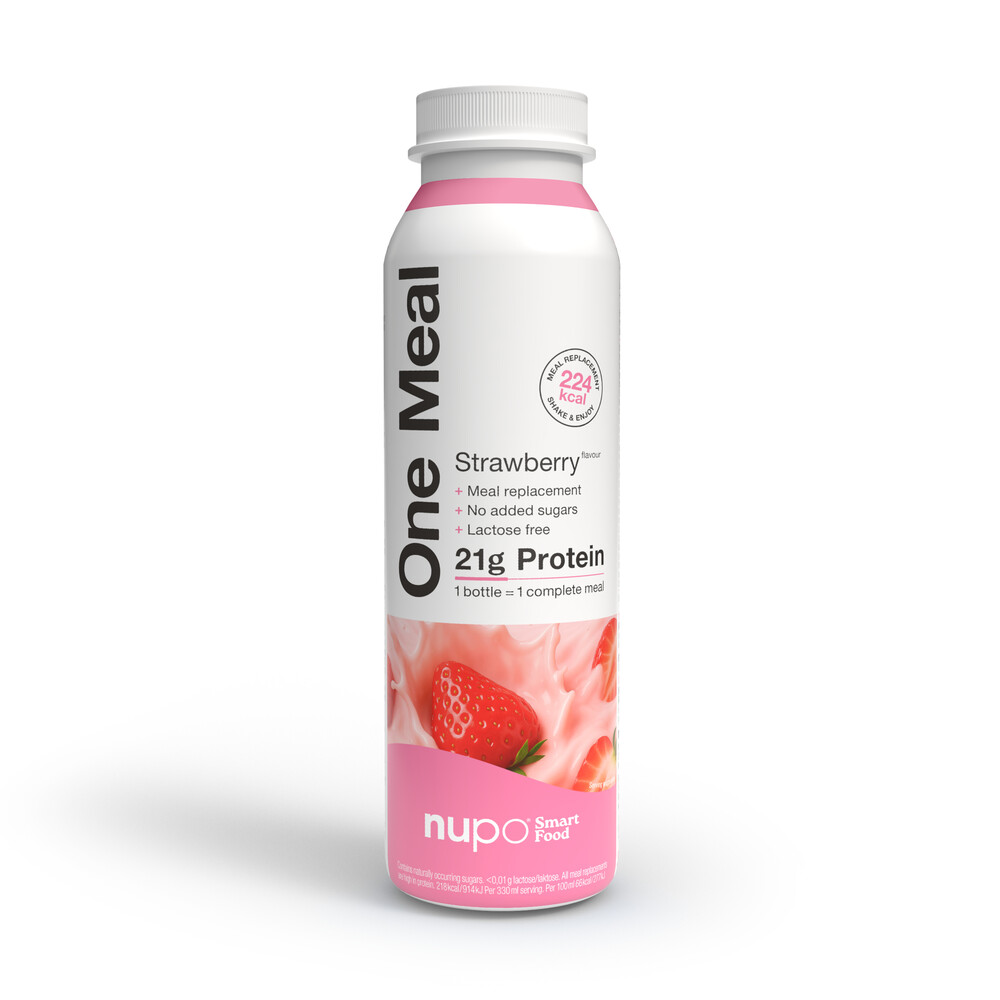 Nupo One Meal Prime Shake Strawberry Love 330ml
