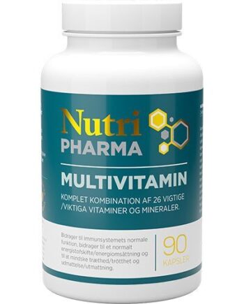 Nutripharma Multivitamin 90 Kapsler