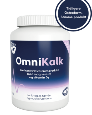 Omnikalk  Osteoform Calcium  Magnesium Og  -vitamin  120tabl