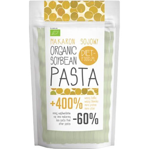 Orange Fettuccine Soja Pasta økologisk 200 Gr