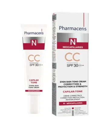 Pharmaceris   Capilar Toner Even Skin Tone Cream Cc Cream Correction   Protection    Strength Spf 30