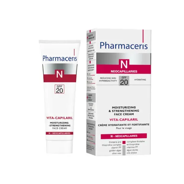 Pharmaceris Vita Capilaril Ansigtscreme Til Rødme Spf20 50ml