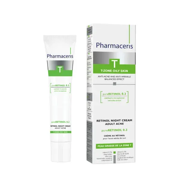 Pharmaceris Retinol Night Cream Adult Acne Pure Retinol 40ml