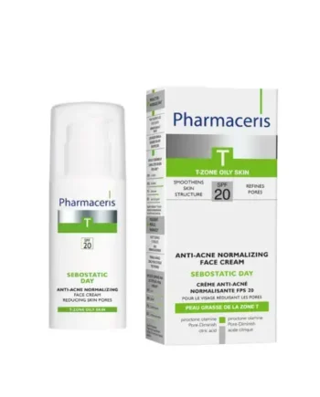 Pharmaceris   Sebostatic Day  Normaliserende Og Matterende Anti-akne Dagcreme Spf 20  50ml