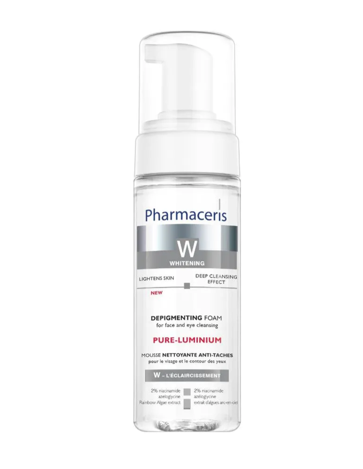 Pharmaceris Pure-luminum Lysnende Renseskum Til Ansigt Og øjne 150ml