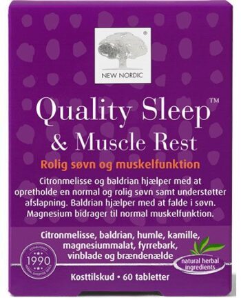 Quality Sleep   Muscle Rest 60 Tabletter