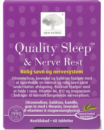 Quality Sleep   Nerve Rest 60 Tabletter