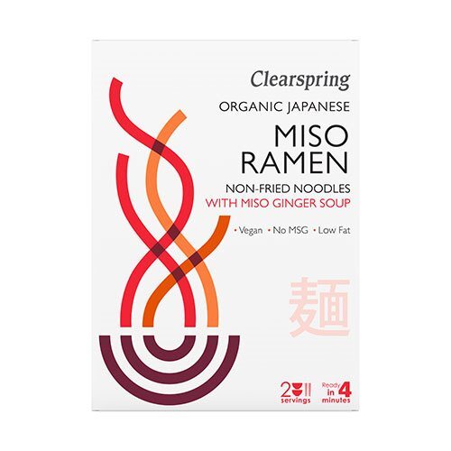 Ramen Nudler    Miso-   Ingefærsuppe økologisk   Pk  64 95