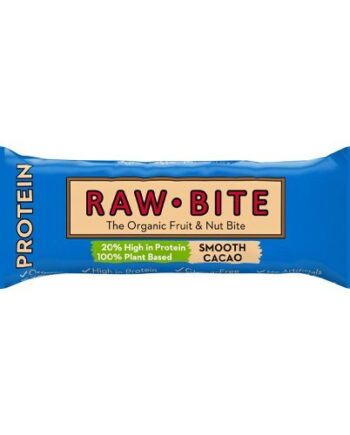Rawbite Protein Smooth Cacao økologisk 45 Gram