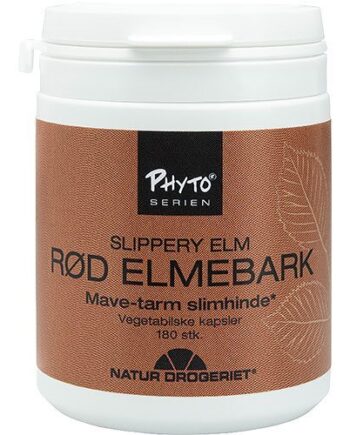 Rød Elmebark 180 Kapsler