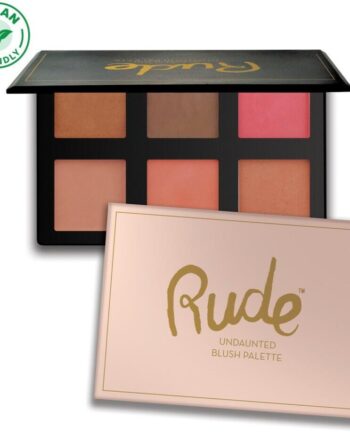 Rude Cosmetics Blush Palette  Undaunted  18g