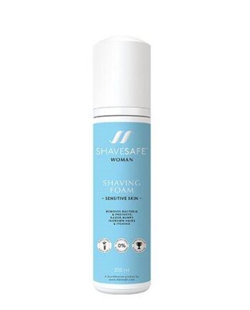 Shavesafe Shaving Foam Sensitive Skin Woman  200 Ml