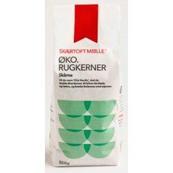 Skærfoft Mølle Rugkerner Skårne økologiske 500 Gram