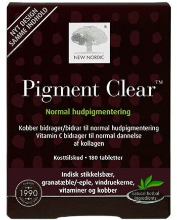 Skin Care Pigment Clear 180 Tabletter