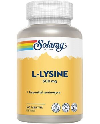 Solaray  -lysine 100 Tabletter