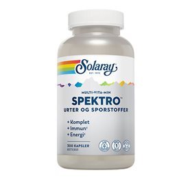 Solaray Spektro Multi-vita-min Med Urter Og Sporstoffer 300kap