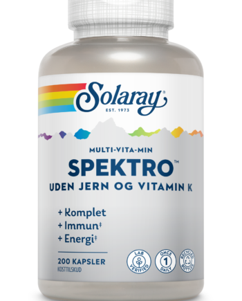 Spektro Uden Jern Og Vitamin   200 Kapsler