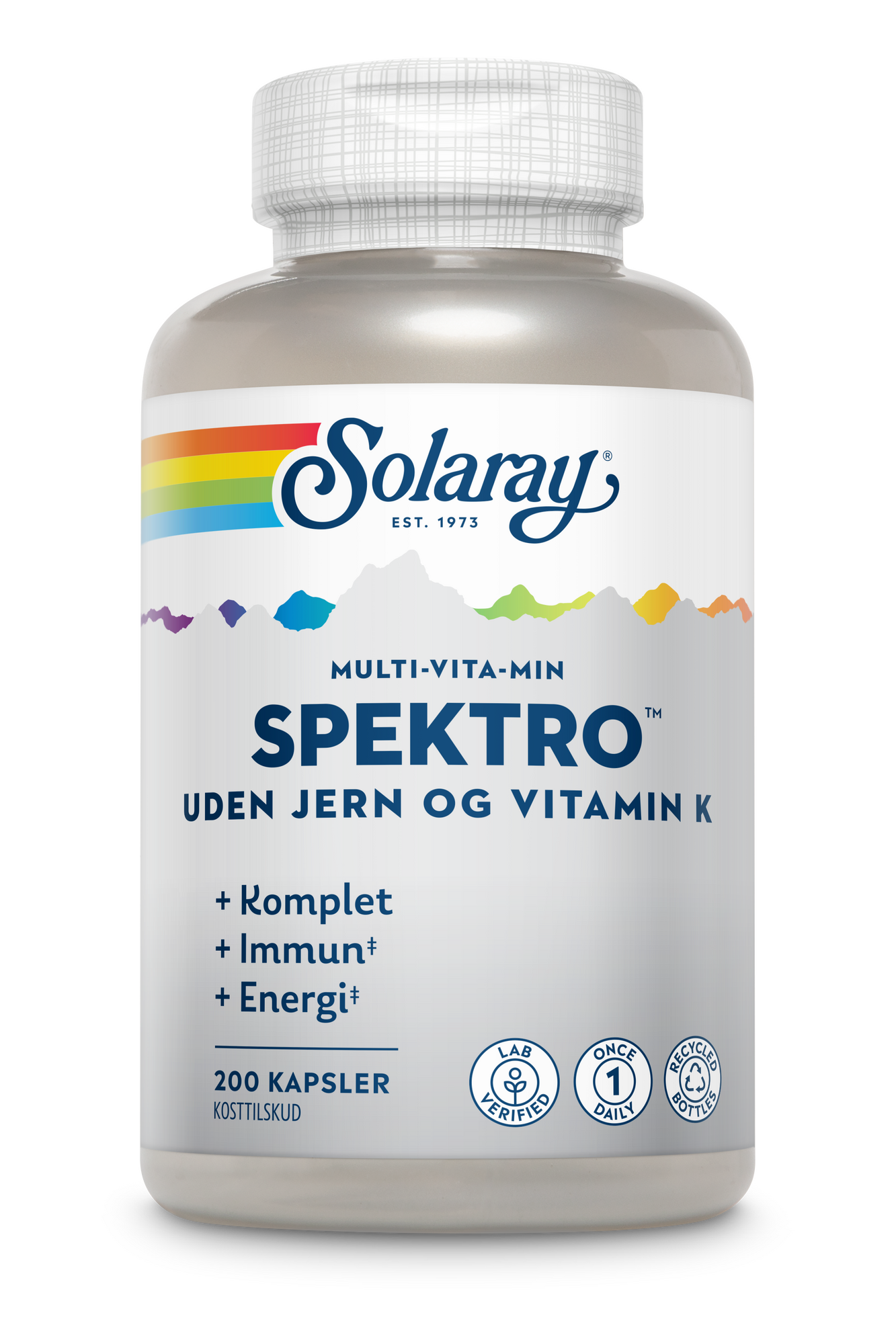 Spektro Uden Jern Og Vitamin 200 Kapsler