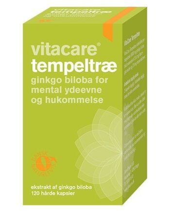 Tempeltræ Vitacare 120 Kapsler