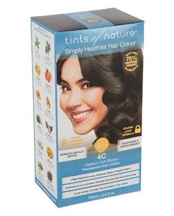Tints Of Nature Hårfarve 4c Medium Ash Brown  130ml