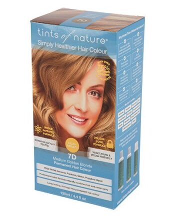 Tints Of Nature Hårfarve 7d Medium Golden 120 Ml