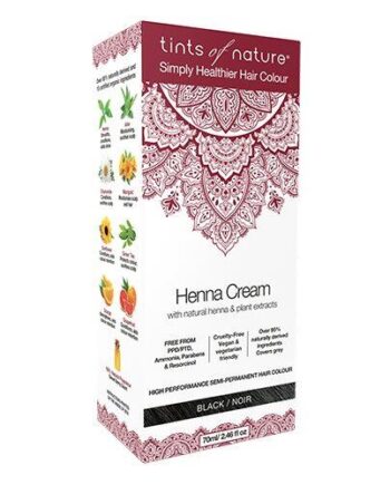 Tints Of Nature Hårfarve Henna Creme Black  70ml