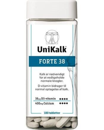Unikalk Forte 38 180 Tabletter