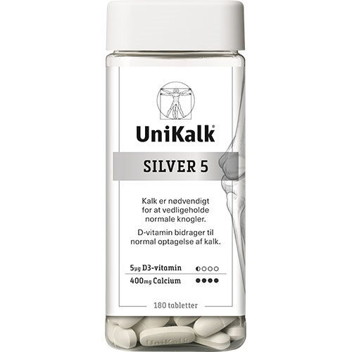 Unikalk Silver 180 Tabletter
