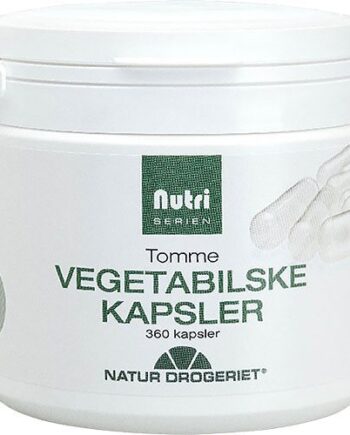 Vegetabilske Kapsler  Tomme 360 Kapsler