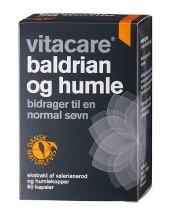 Vitacare Baldrian Og Humle 60 Kapsler