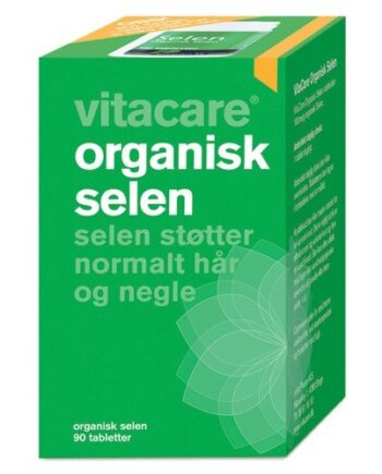 Vitacare Selen Organisk 90 Tabletter
