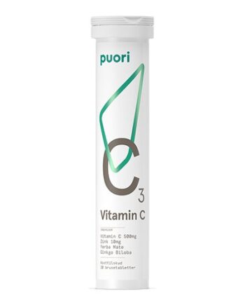 Vitamin C3 Brusetablet 20 Stk  Puori