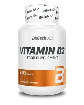 Vitamin D3 Biotech  60 Tabletter