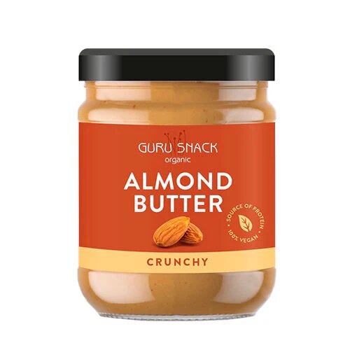 Almond Butter Crunchy øko  500 Gram