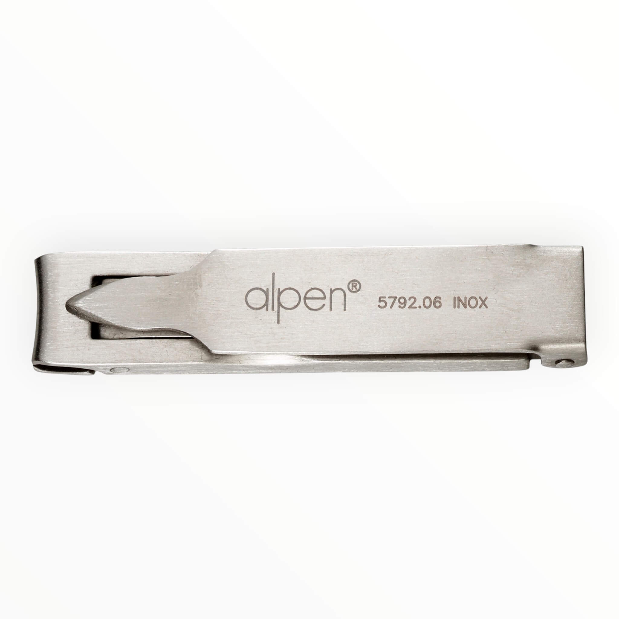 Alpen Kompakt Negleklipper   Læderetui  Rustfrit Stål    Cm