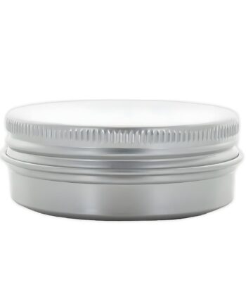 Aluminium Bøtte 30 Ml Med Tætsluttende Skruelåg  Skumplade  Lakbelægning Hedenhus Diameter 55 Mm  Højde 20 Mm  Letvægts