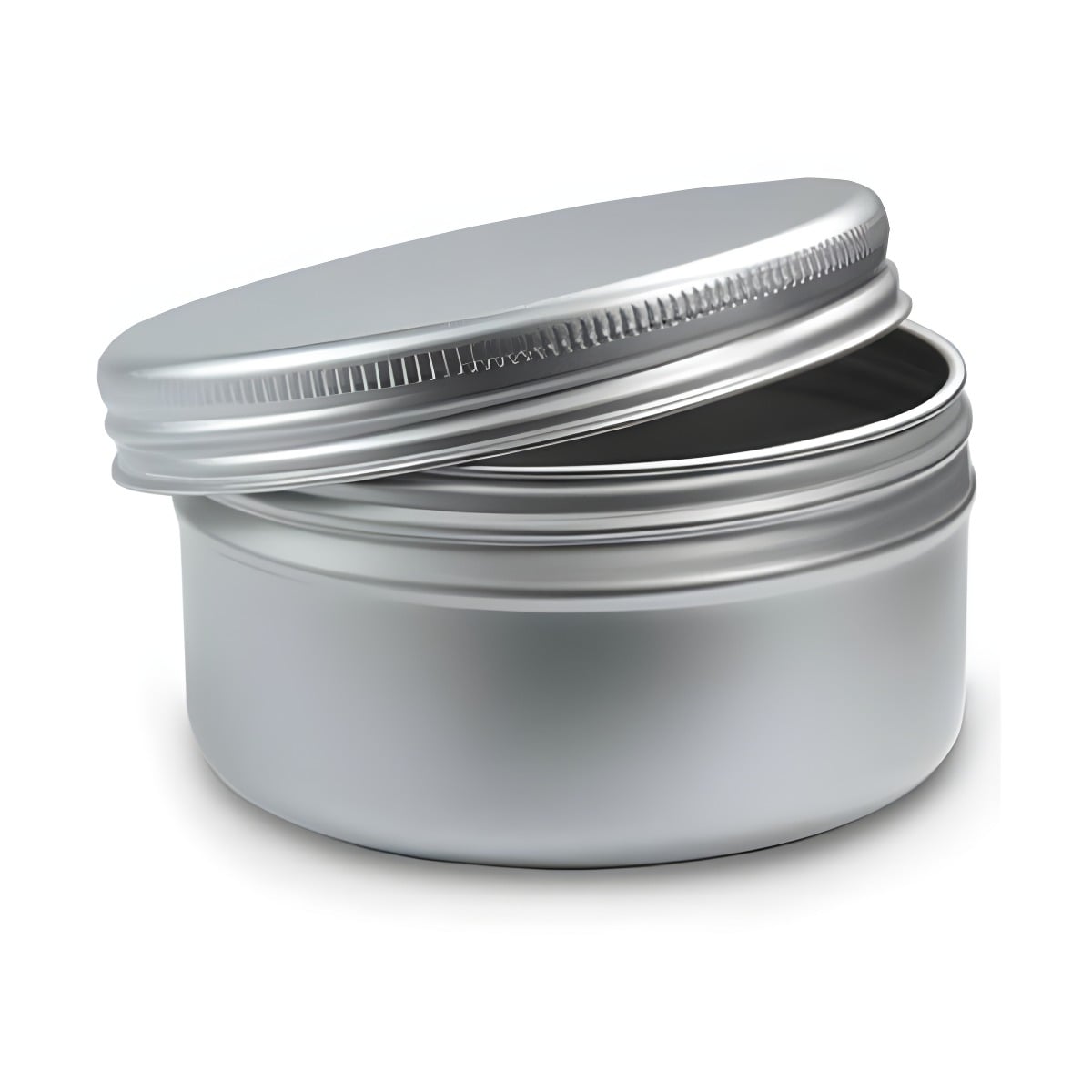 Aluminiumsbøtte 150 Ml Med Skumgummipude Tætsluttende Skruelåg Lakbelagt Indvendig Hedenhus 86x38 Mm Til Kosmetik