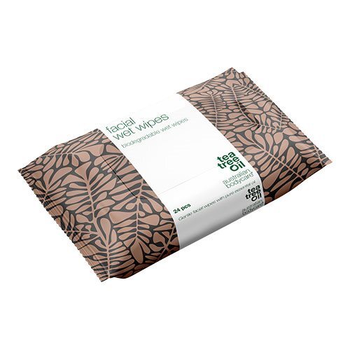 Ansigtsservietter Med Tea Tree Oil   Pk