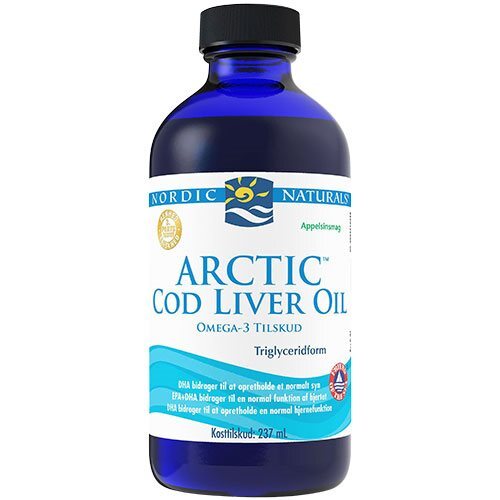 Arctic Cod Liver Oil  Appelsinsmag 237 Ml
