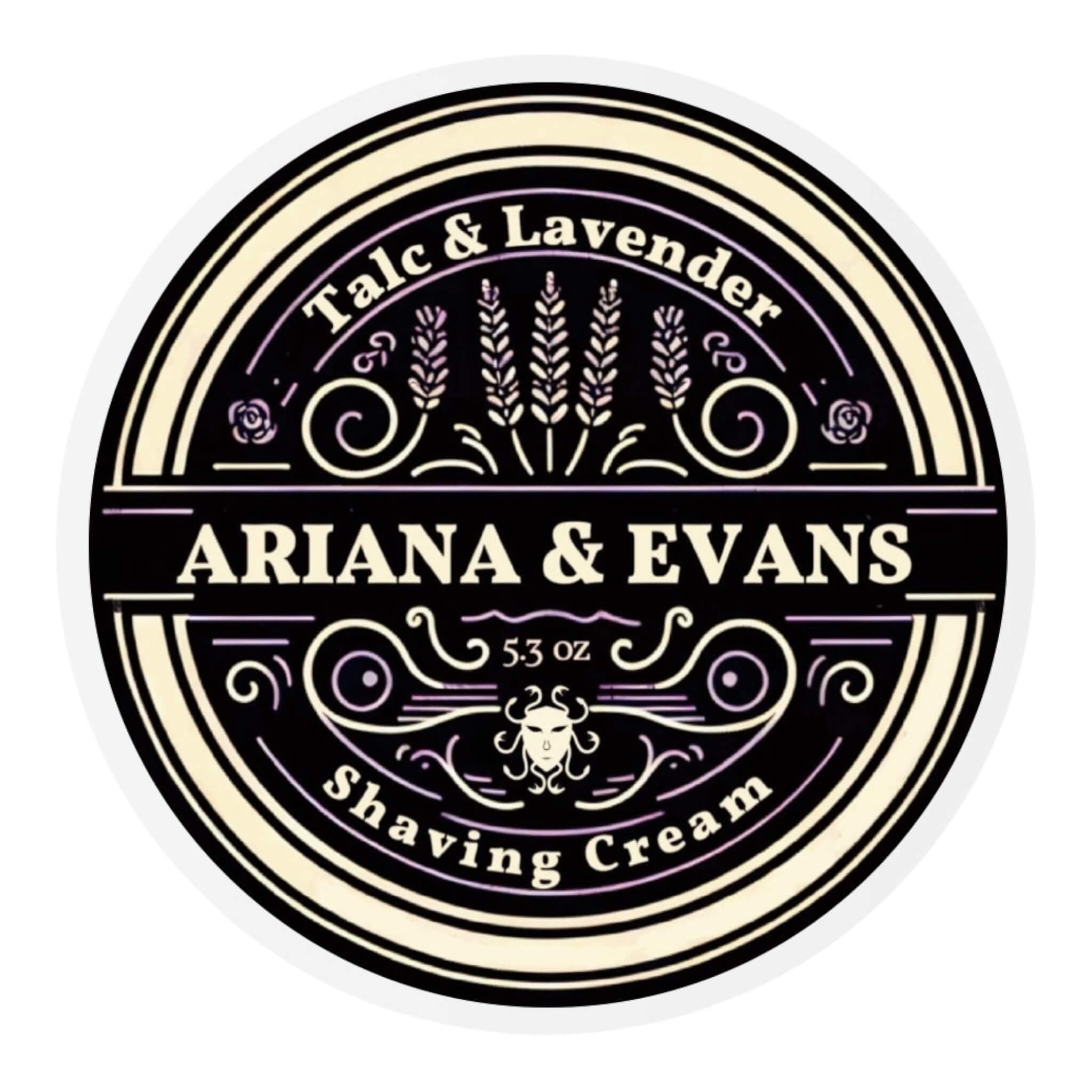 Ariana   Evans Barbersæbe  Talc   Lavender  157 Ml