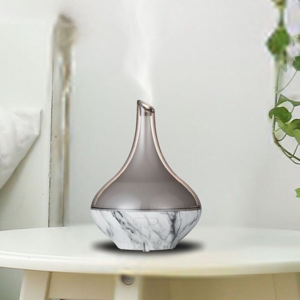 Aroma Forstøver Diffuser Med Ultralyd  200 Ml  Kompakt Design  Justerbare Lys Hedenhus Hestia Kold Tåge  Let At Betjene