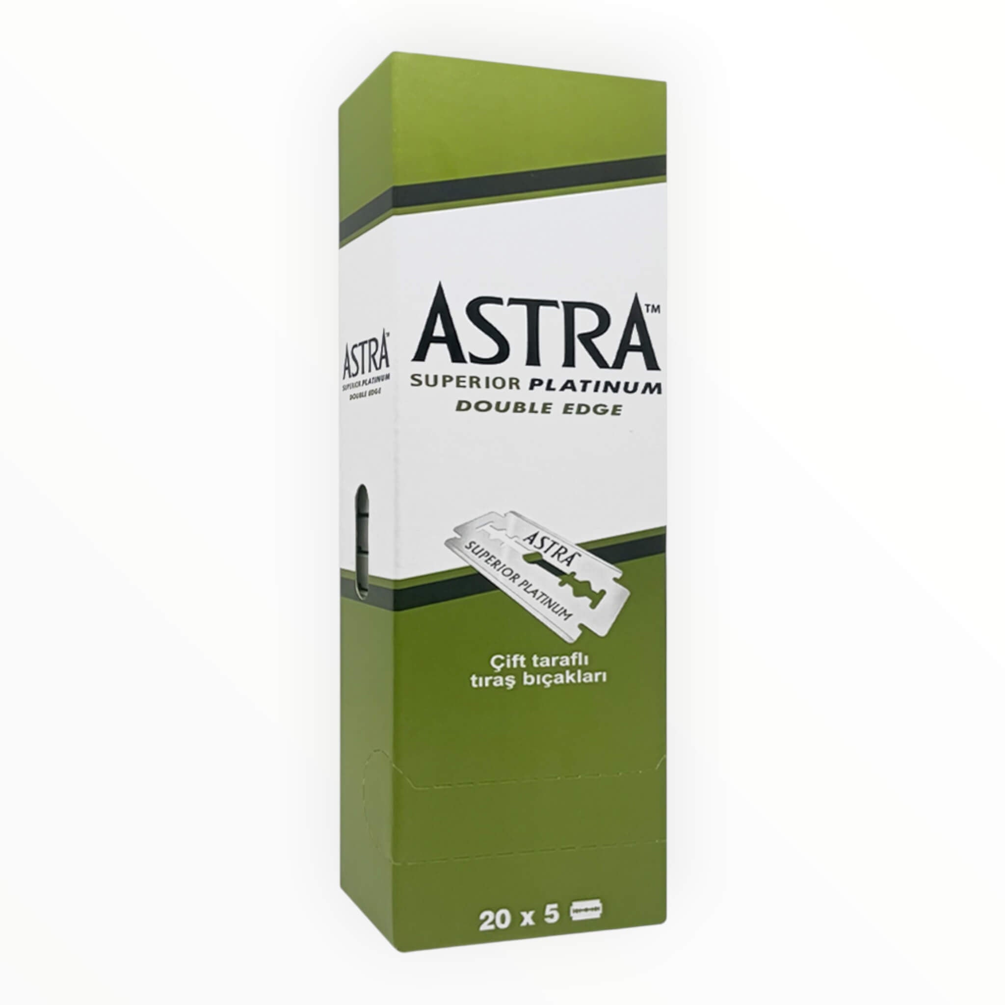 Astra Superior Platinum De-barberblade    Stang  20x5 Stk   100 Stk