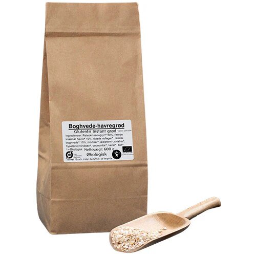Aurion Boghvedehavregrød øko  600 Gram