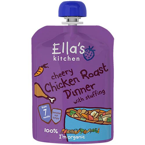 Babymos   Kylling Grøntsager 130 Gram